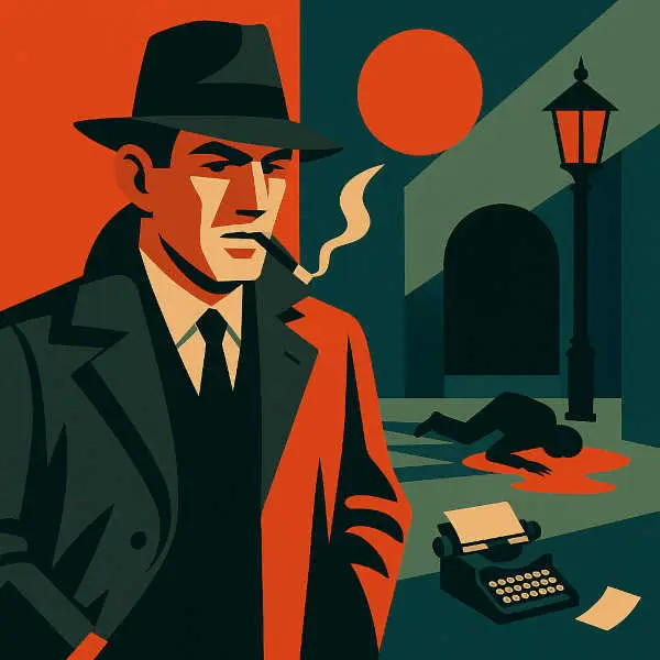 Mid Century Noir Poster